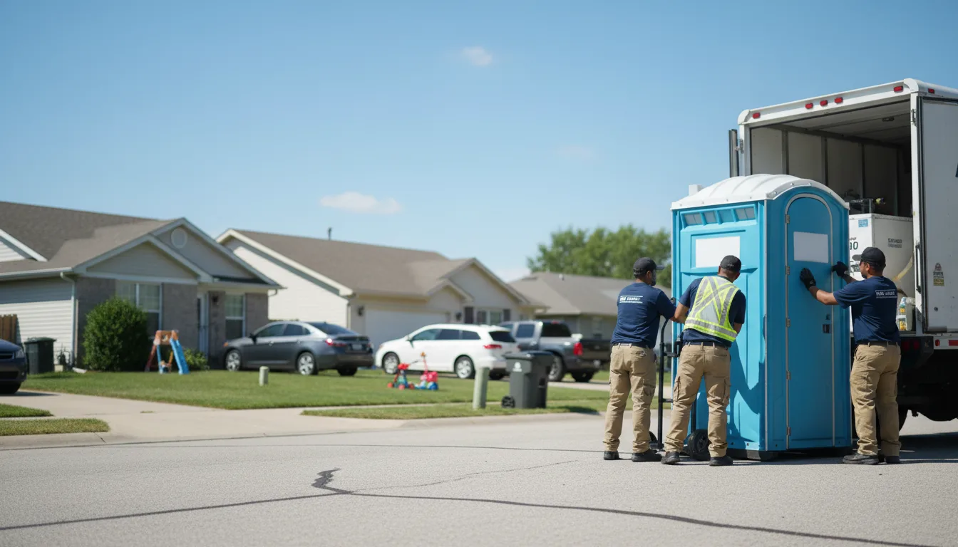Standard Porta Potty Rentals in Fair Oaks, IN near me